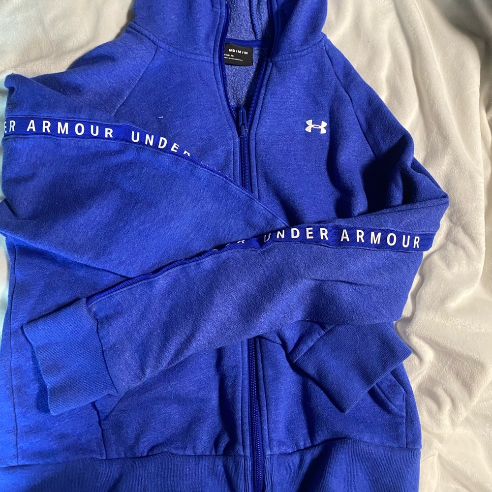 Under armour zip up